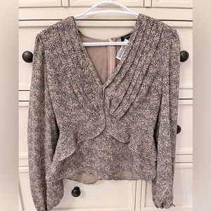 Dynamite Frilly Blouse XS